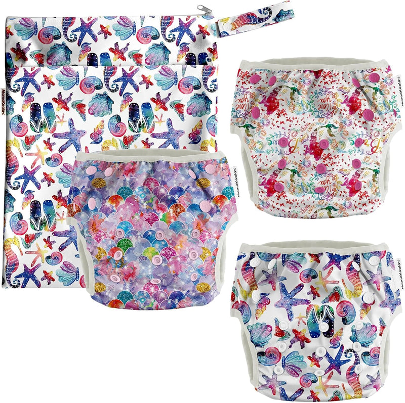 14日まで出品！Nala Pin tuck swim pants M 新品タグ付 m様専用