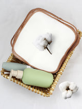 30 pcs Reusable Baby Wipes with a Travel Pod