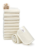 6-Layer Bamboo Hemp Cotton Cloth Diaper Insert - Night Time Solution
