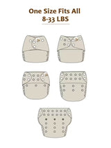 Mama Koala 2.0 Pocket Diapers - Bamboo Lining, Snap
